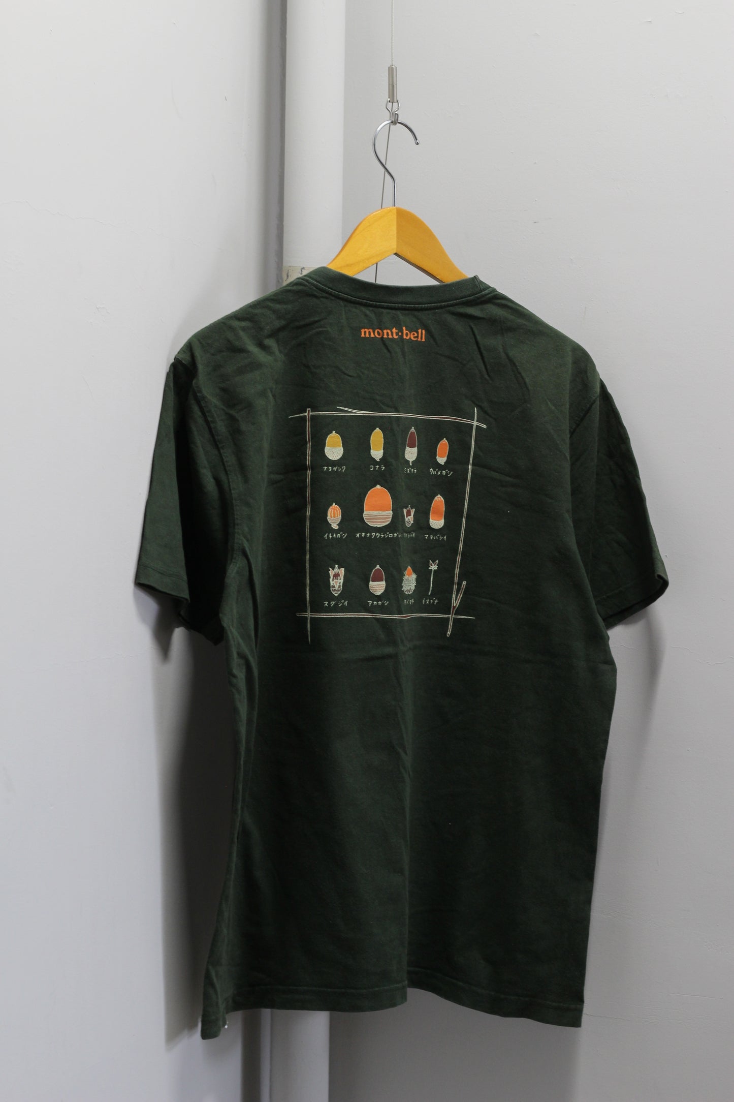 mont-bell Back Print Short Sleeve T-Shirt x3点