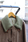Men's Vintage Wool & Corduroy Spanish Collar Coat set x2点