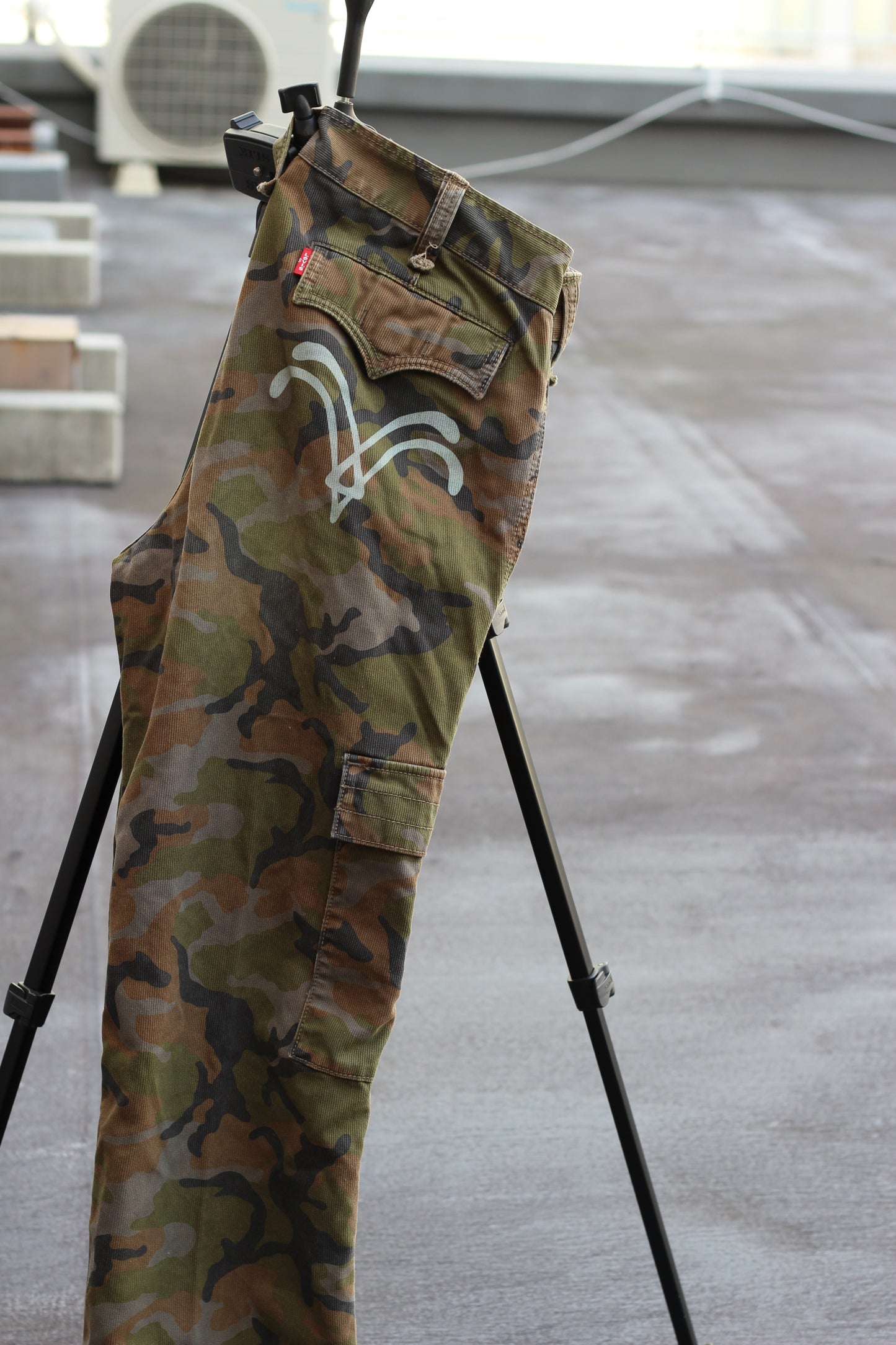 Levi's & Omnigod Camo Cargo Pants set x2点