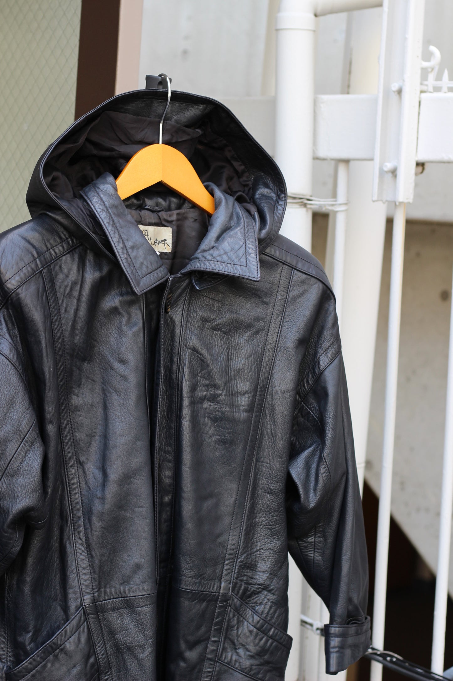 Women's Vintage Sheep Leather Coat x7点