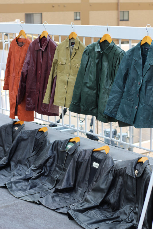Women's Genuine Leather Jacket x32点