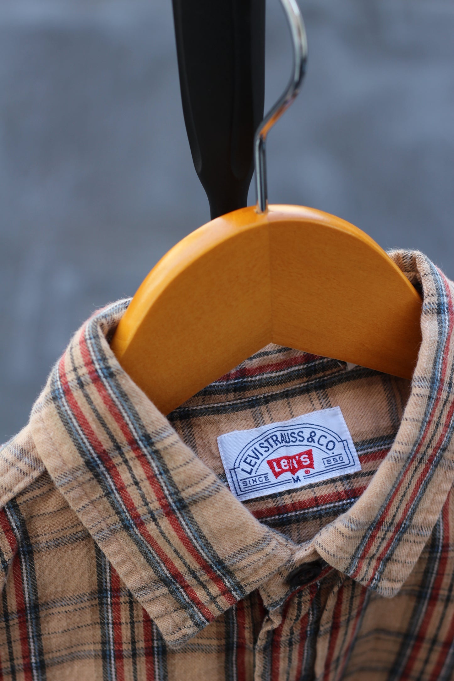 70-80's & 90's Levi's Check Long Sleeve Shirt set x2点
