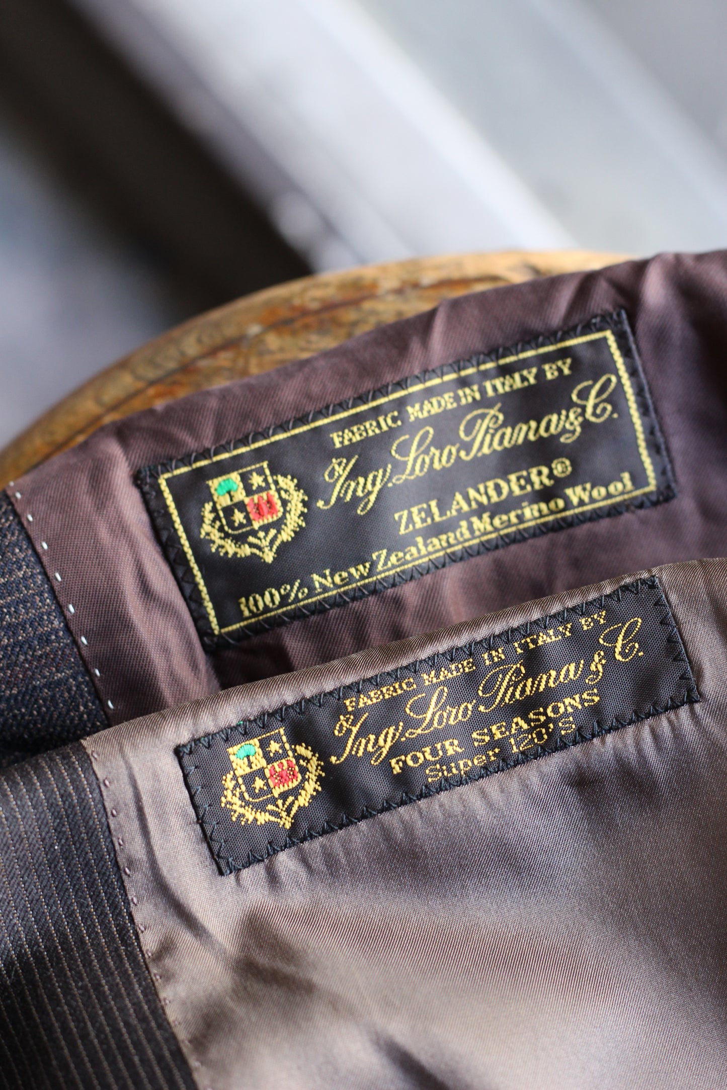 Men's Vintage Loro Piana Fabric Tailored Jacket set x2点