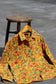 Women's Vintage Made In Italy Floral Design Shirt x2点