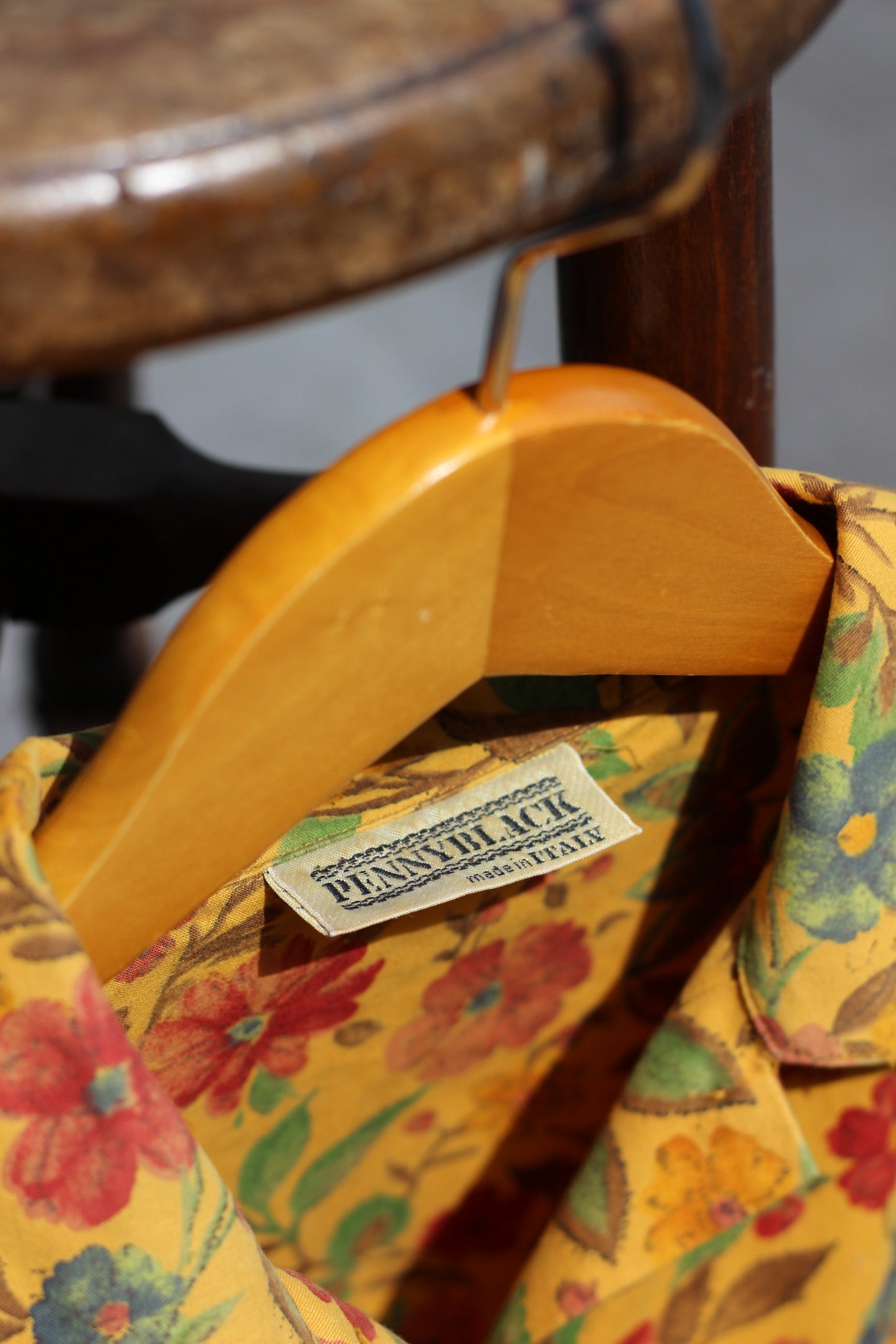 Women's Vintage Made In Italy Floral Design Shirt x2点