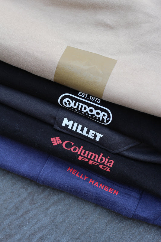 Outdoor Brand Logo Print Short Sleeve T-Shirt x6点
