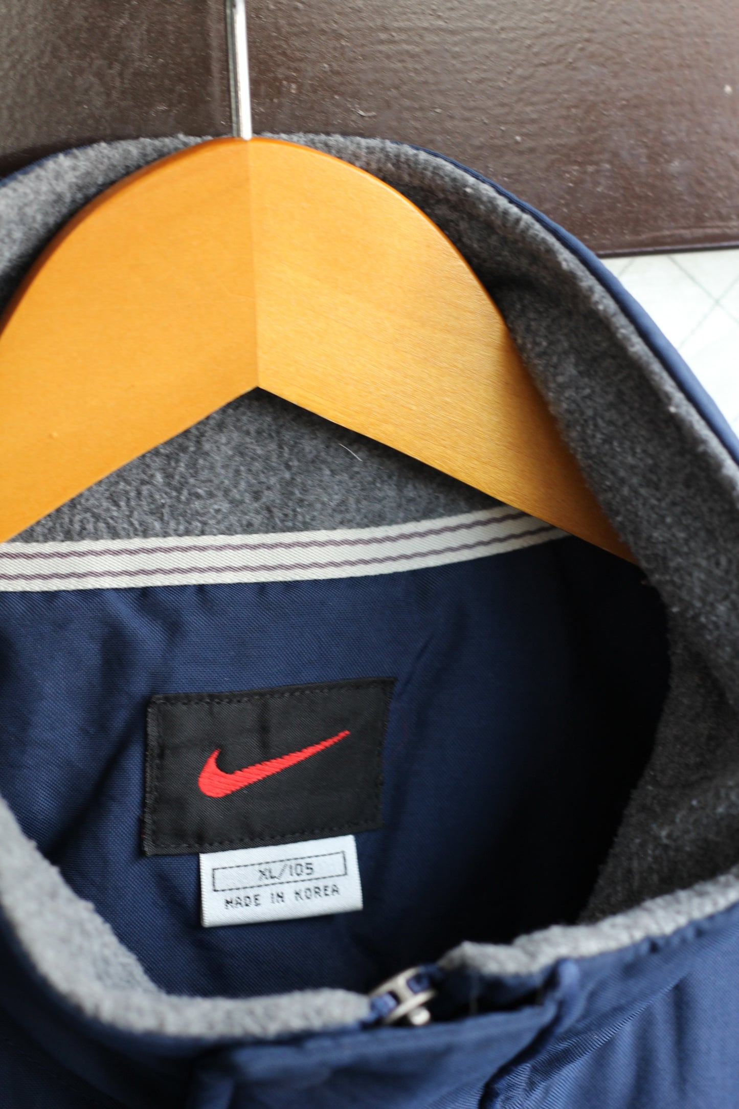 90's NIKE Vintage Padded Nylon Jacket set x2点