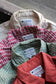 90's Columbia Check Short Sleeve Shirt x5点