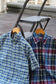 90's L.L.Bean Check Short Sleeve Shirt x8点