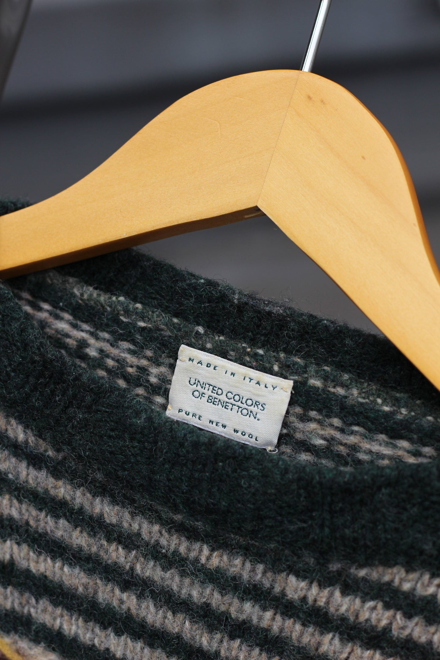 Women's Vintage Made In Italy Fair Isle Design Knitwear x3点