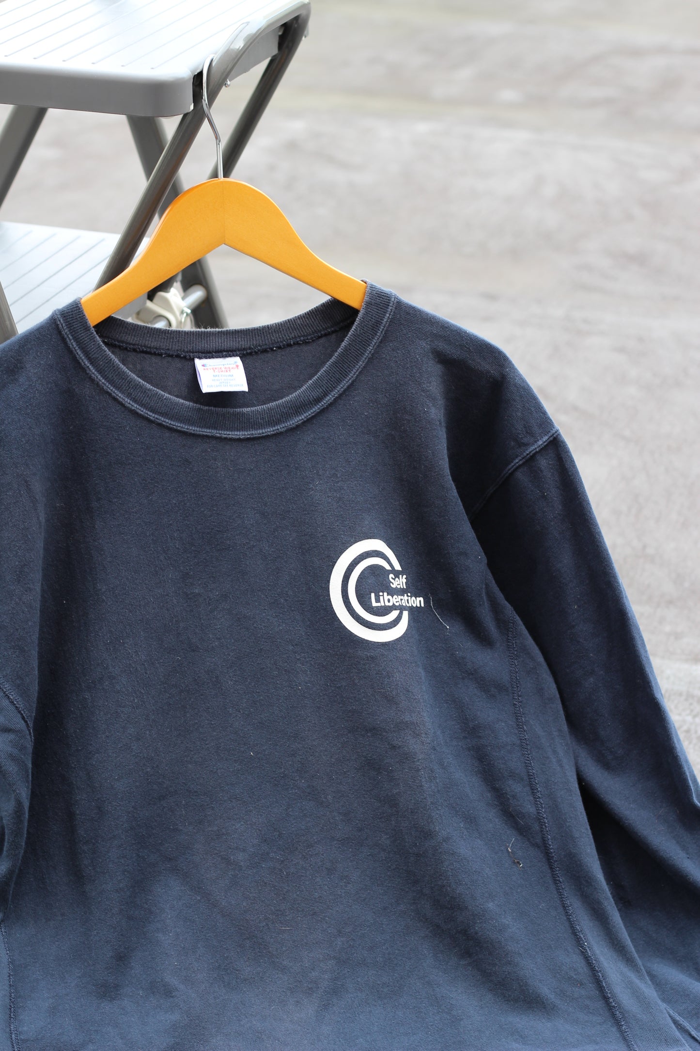 90's Made In USA Champion Vintage Reverse Weave Logo & Print Sweatshirt set x2点