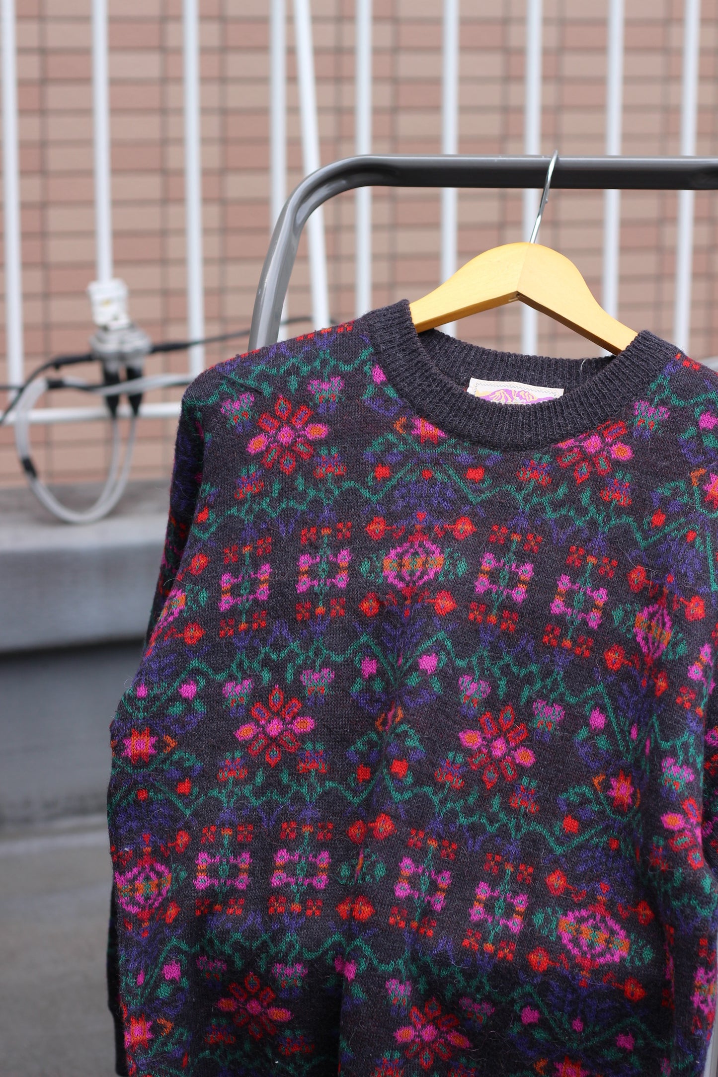 Women's Vintage Made In Italy Fair Isle Design Knitwear x3点