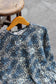 Women's Vintage Made In Italy Leopard Print And Floral Design Knitwear x4点