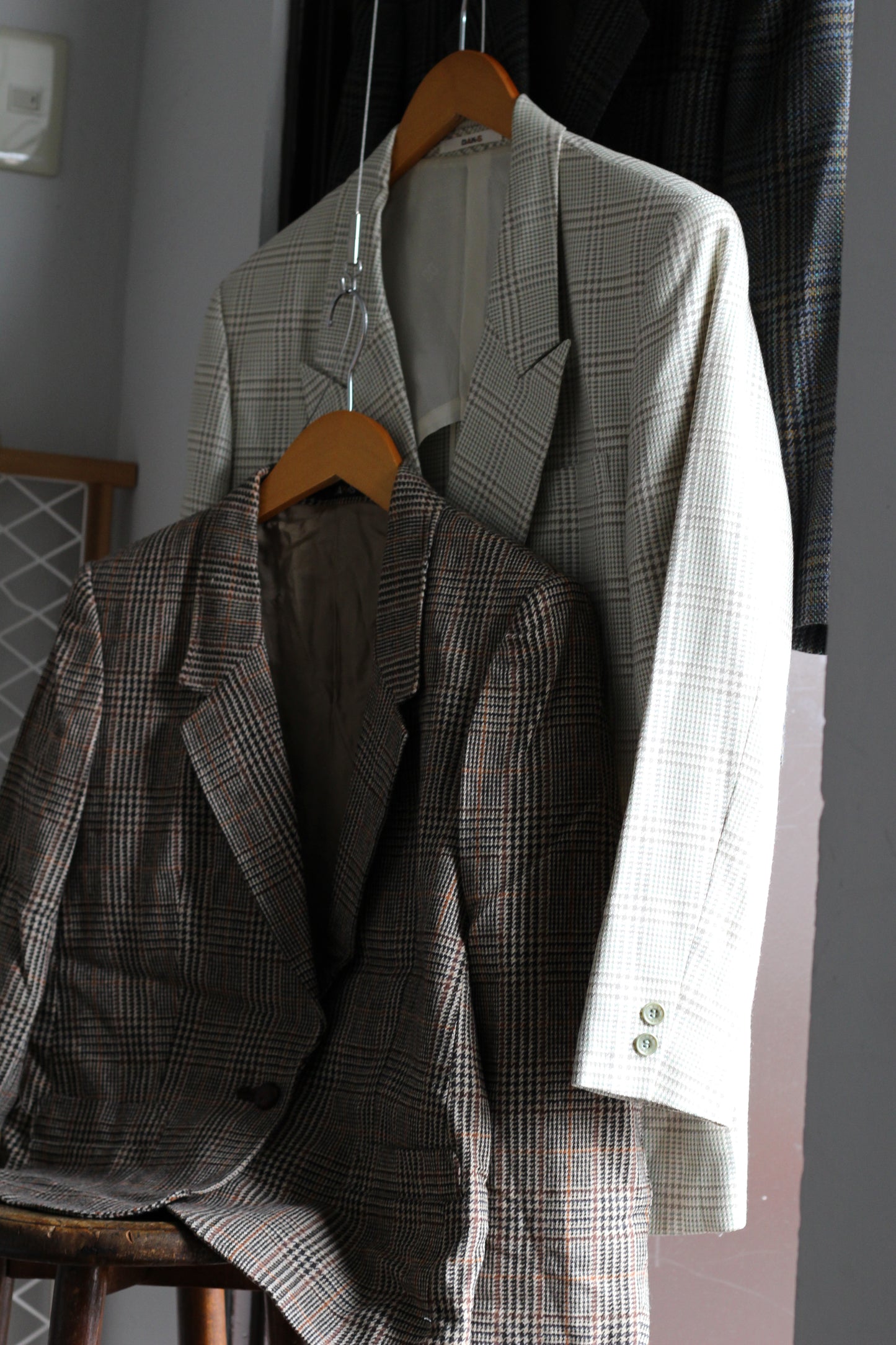 Women's Vintage Daks Check Tailored Jacket x3点
