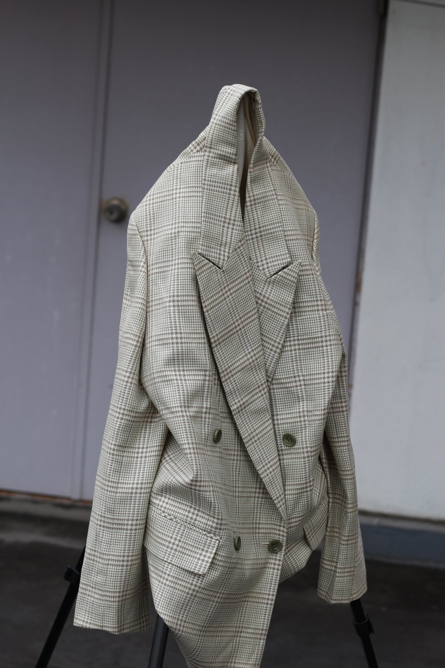 Women's Vintage Daks Check Tailored Jacket x3点