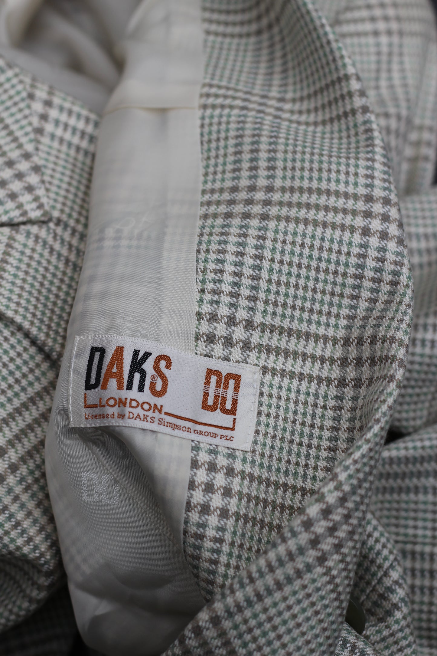 Women's Vintage Daks Check Tailored Jacket x3点