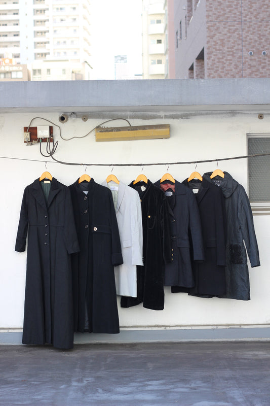 Made in France & Italy ladies coat x7点