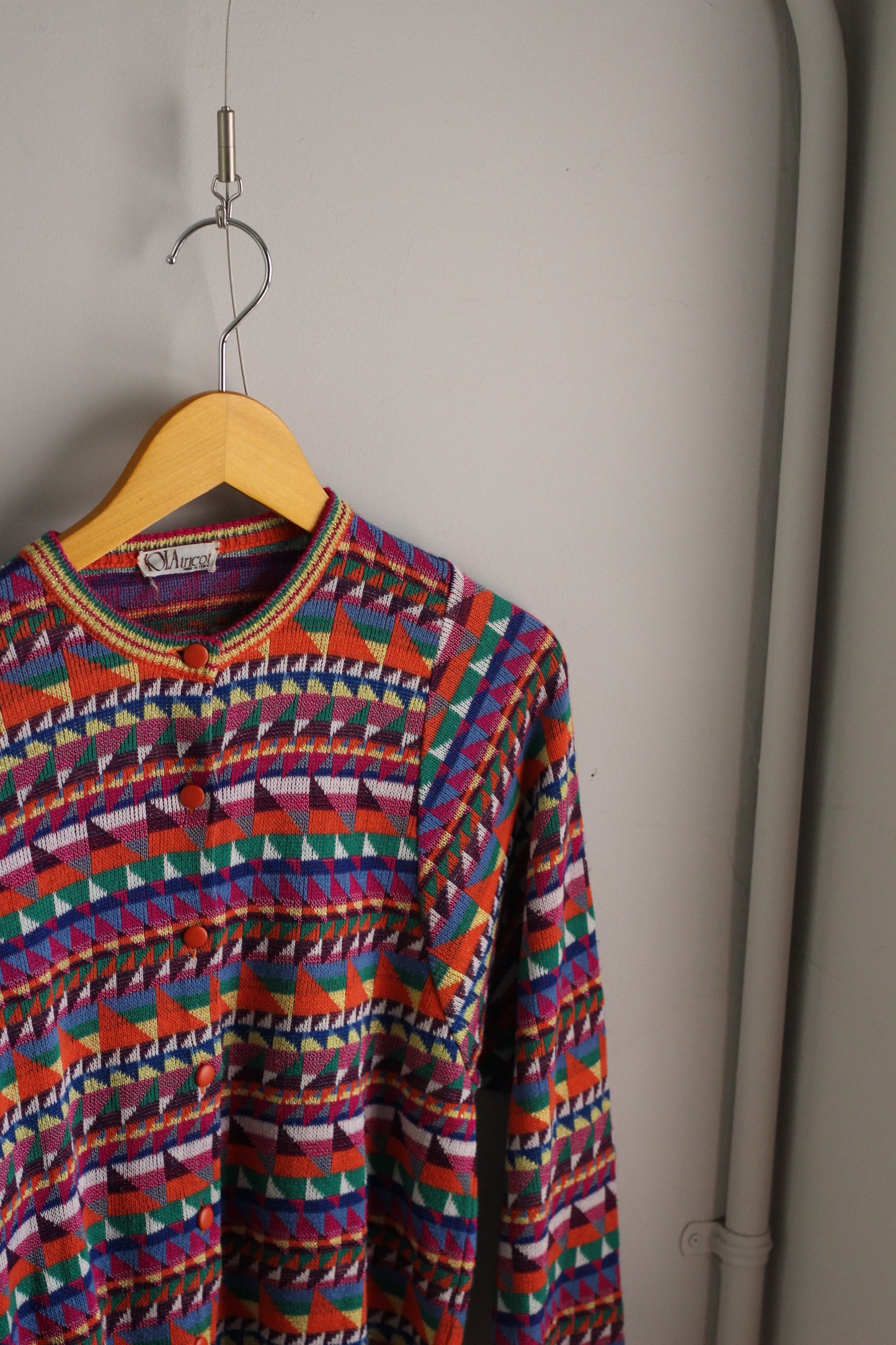 Women's Euro Vintage Marble Color Cardigan x5点
