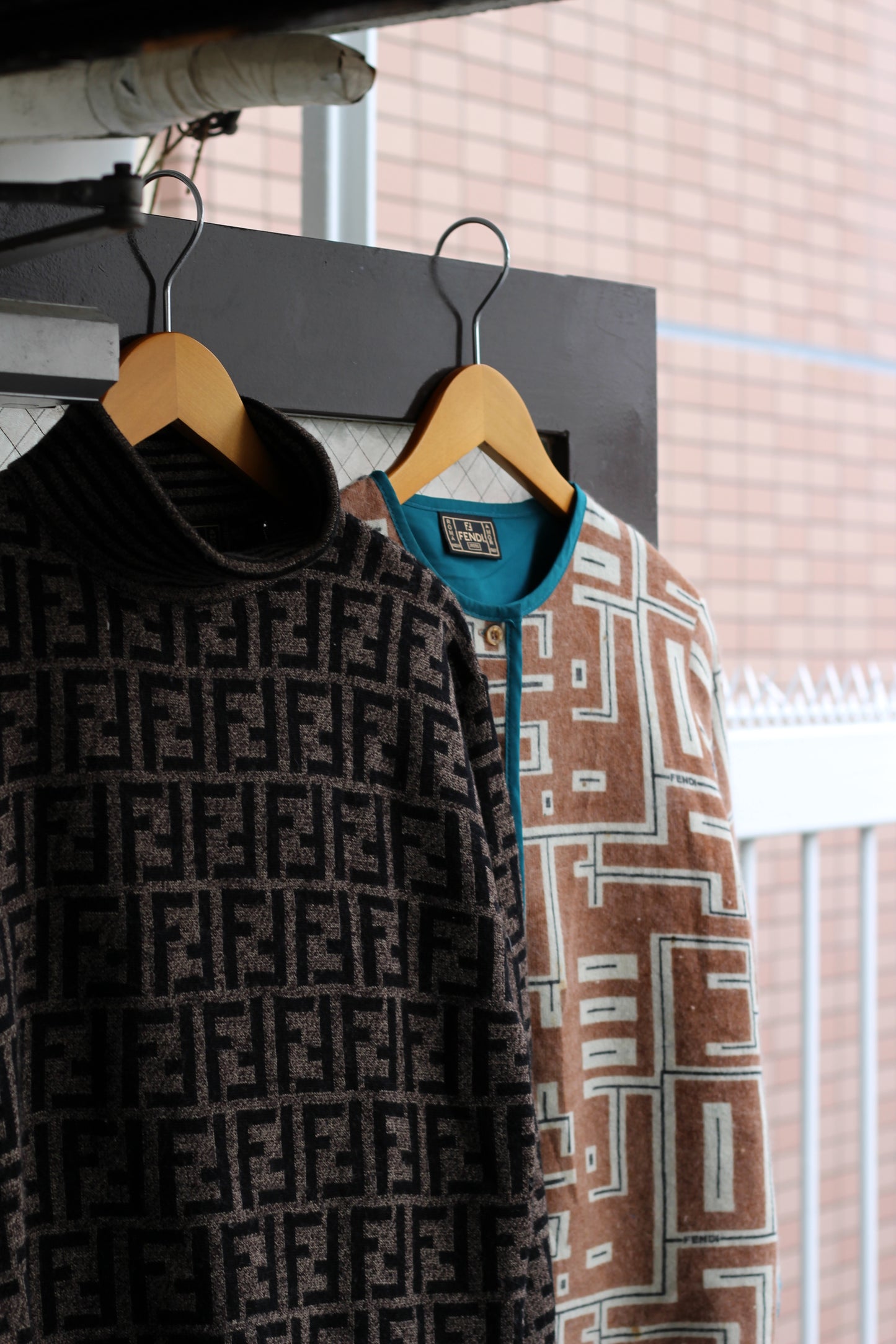 FENDI All-Over Print Knit set x2点
