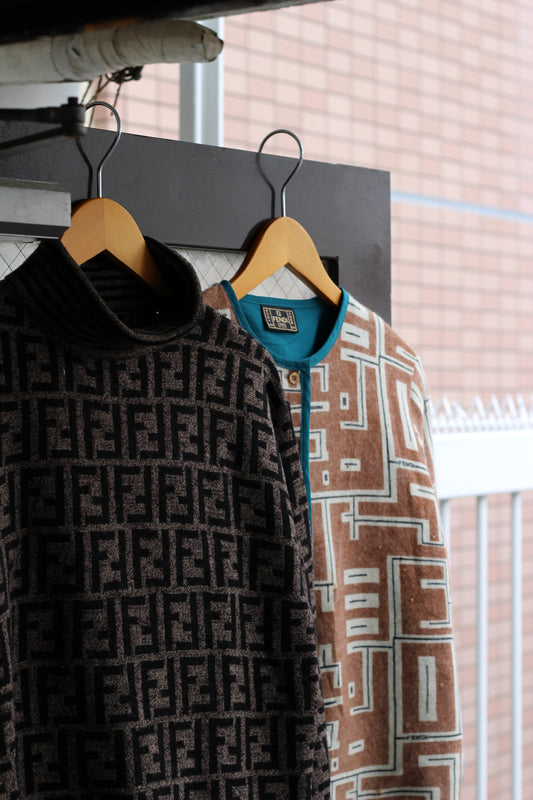 FENDI All-Over Print Knit set x2点