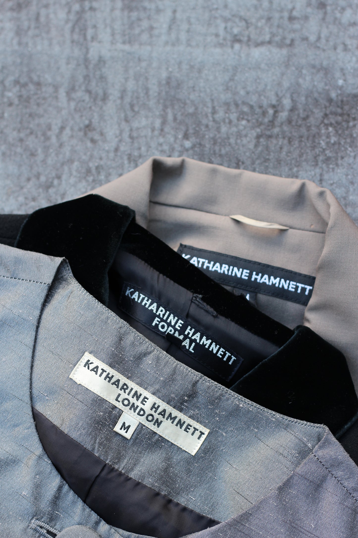 Women's Y2K Style Katharine Hamnett London Jacket x3点