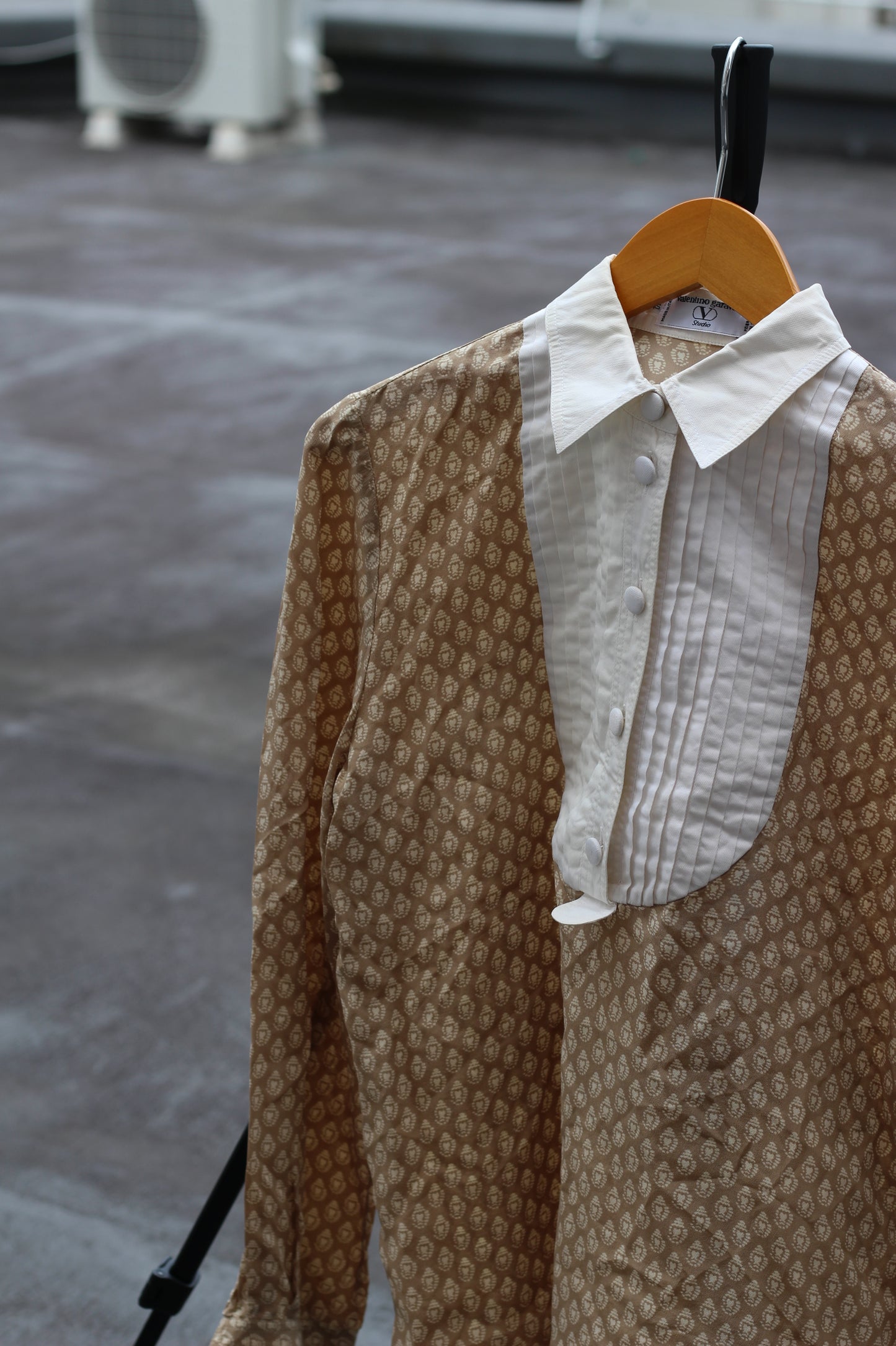 Valentino & Burberrys & Tory Burch Women's Design Long Sleeve Shirt set x3点