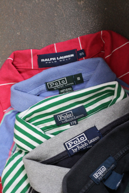 Ralph Lauren Stripe Short Sleeve Polo Shirt x6点