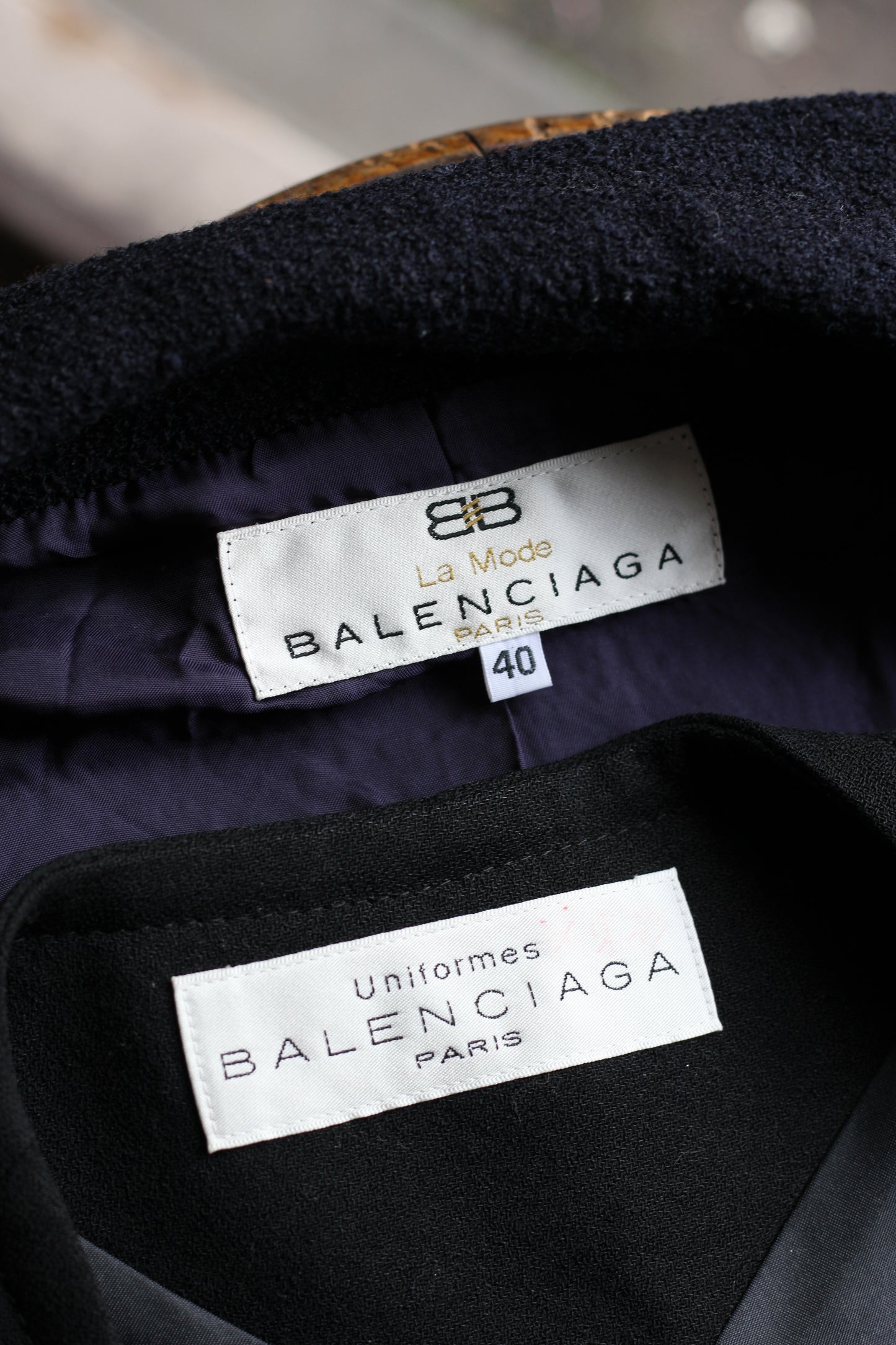 Balenciaga Vest & Tailored Jacket set x2点
