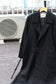 BALMAIN Leather & Wool Coat set x2点