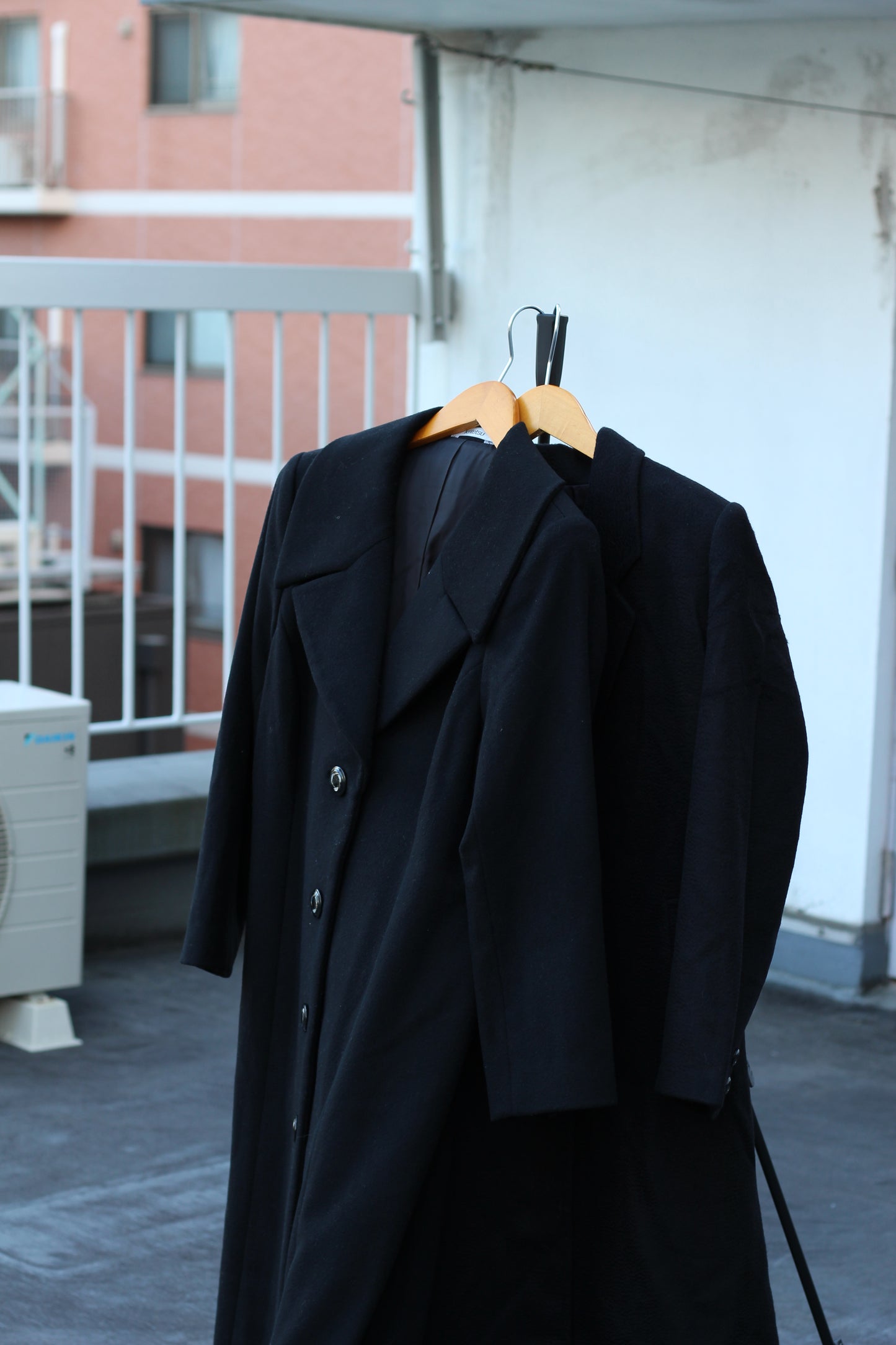 Women's 100% Cashmere Chesterfield Coat x2点