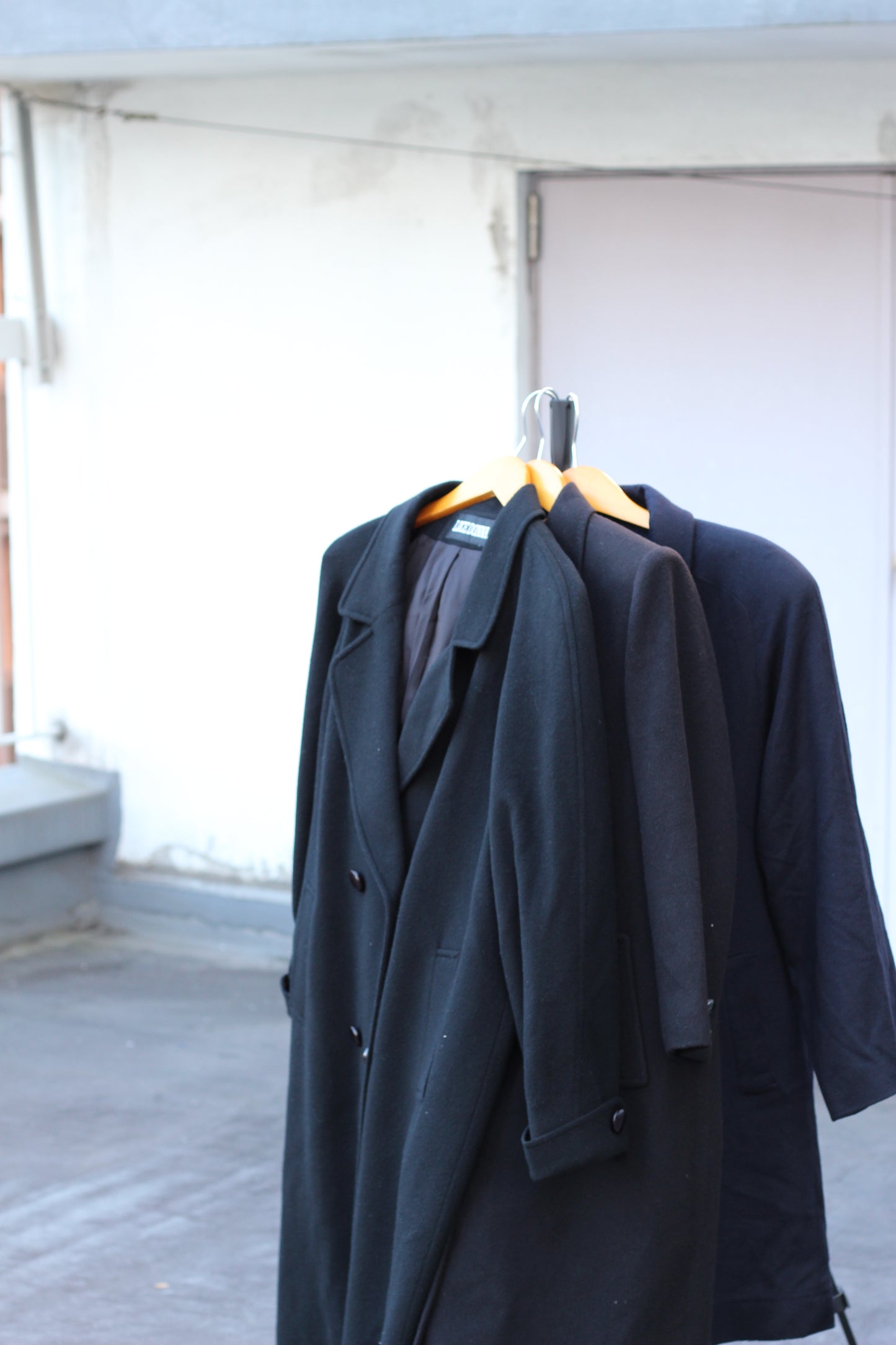 Women's 100% Cashmere Double Chester Coat x3点