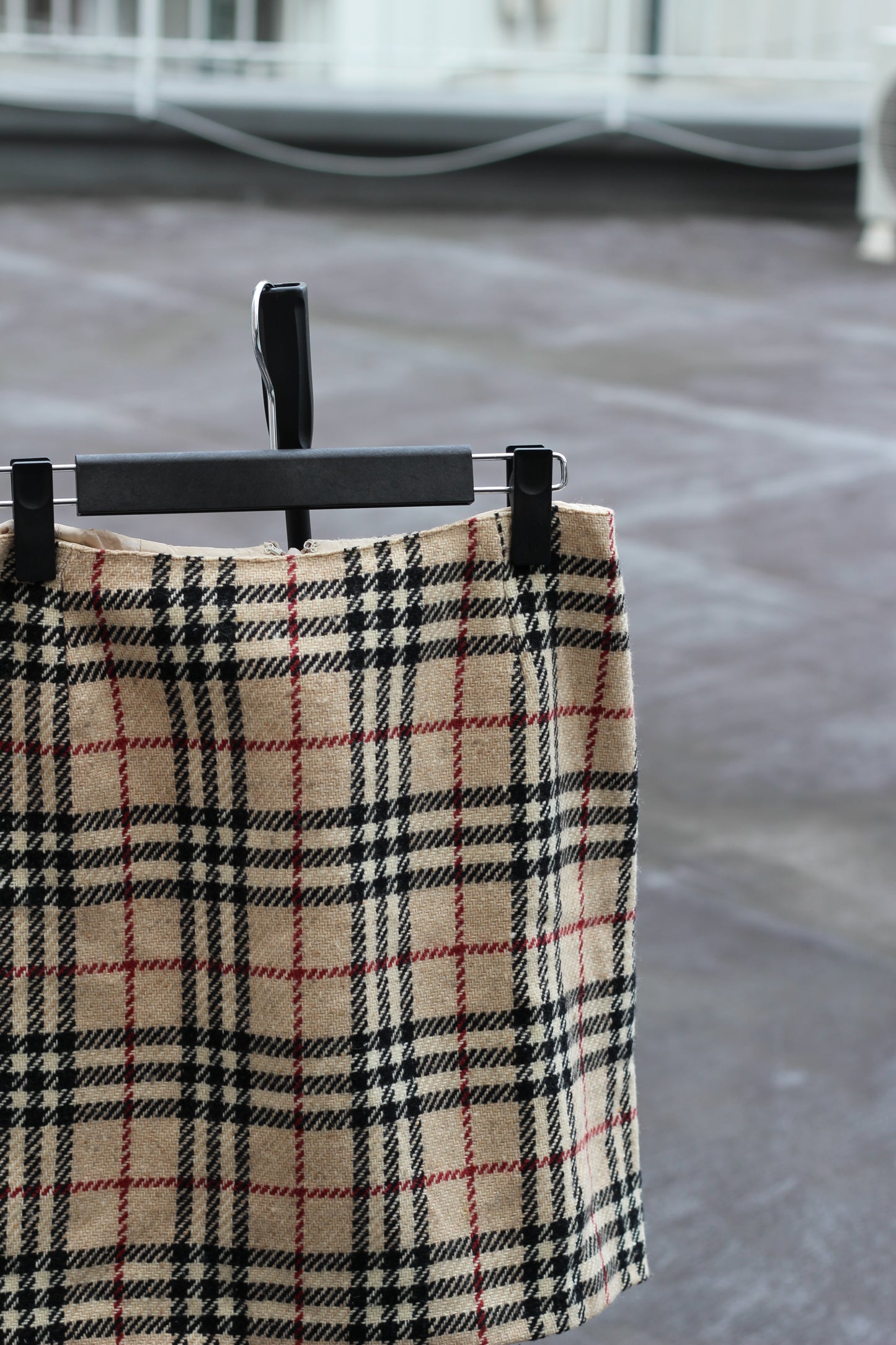 Burberry Wool Check Skirt set x2点