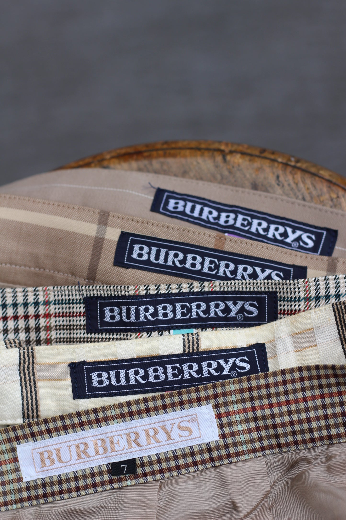 Burberrys Check Skirt set x5点