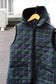 THE SMOCK SHOP Tartan Check & Armen Reversible Hooded Quilted Vest set x2点