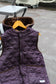 THE SMOCK SHOP Tartan Check & Armen Reversible Hooded Quilted Vest set x2点