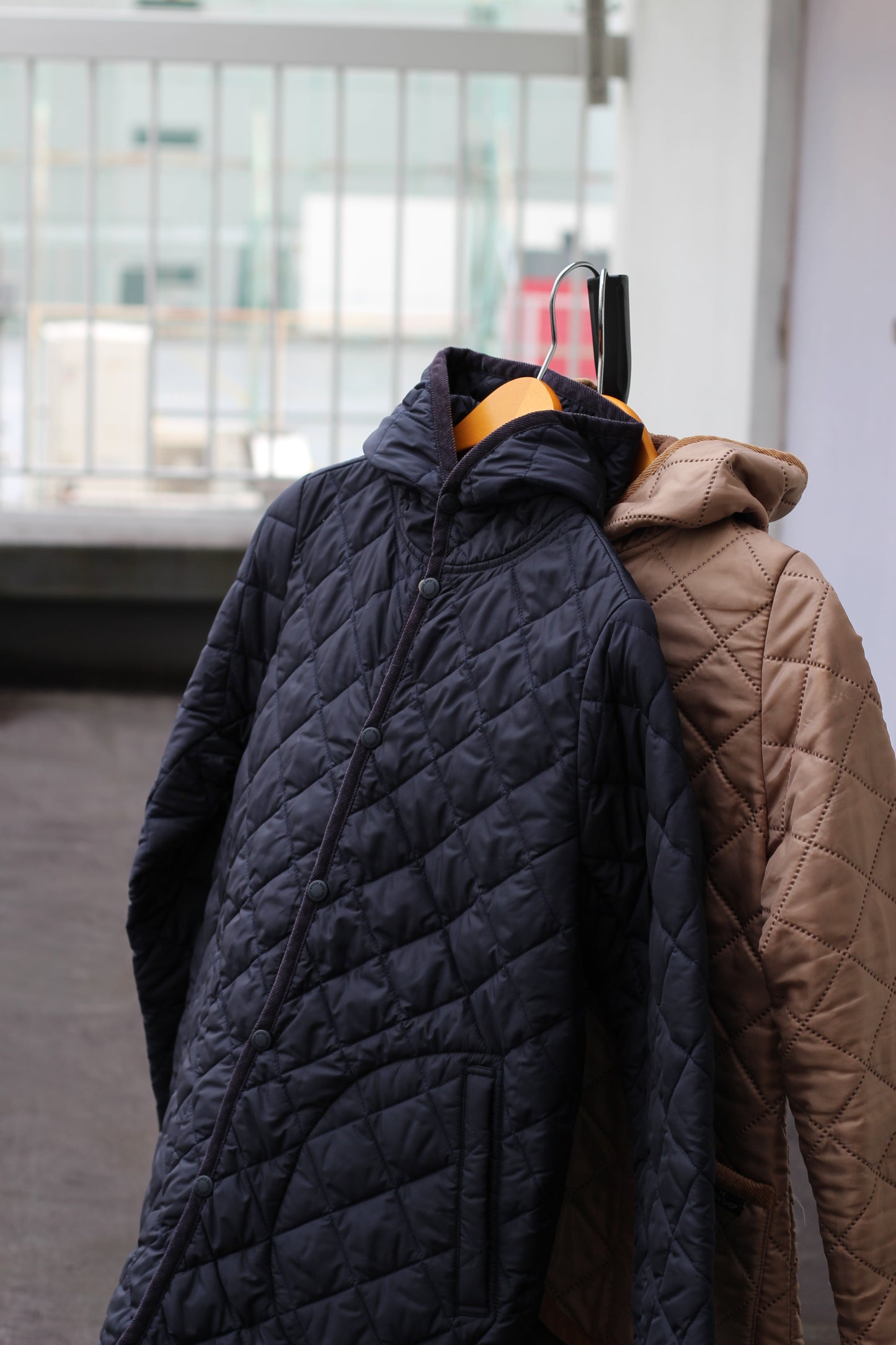 THE SMOCK SHOP Hooded Quilted Jacket set x2点