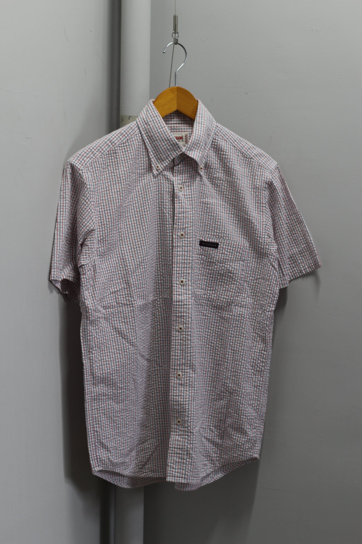90's McGREGOR Check Short Sleeve Shirt x4点