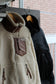 90's Polo Ralph Lauren Fleece Nylon Patchwork Jacket & Leather Trim Boa Jacket set x2点