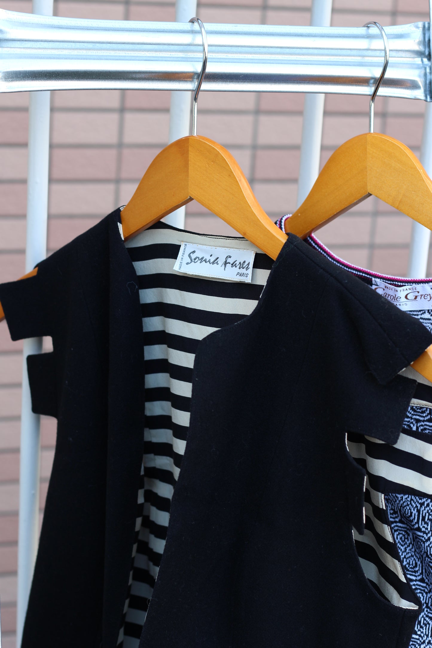 Women's Vintage Made In France Design Vest x2点