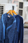 Made In Italy Vintage Blue Design Knit Sweater set x2点