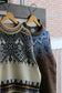 80-90's Made In Norway & Iceland Vintage Nordic Pattern Knit Sweater set x2点