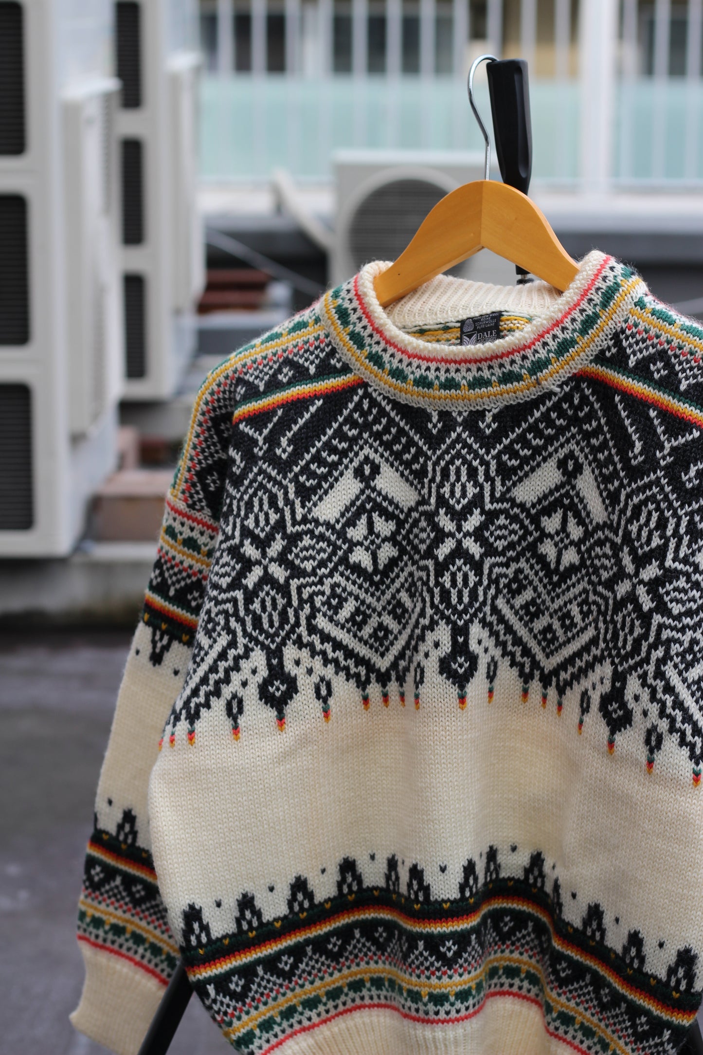 80-90's Made In Norway & Iceland Vintage Nordic Pattern Knit Sweater set x2点