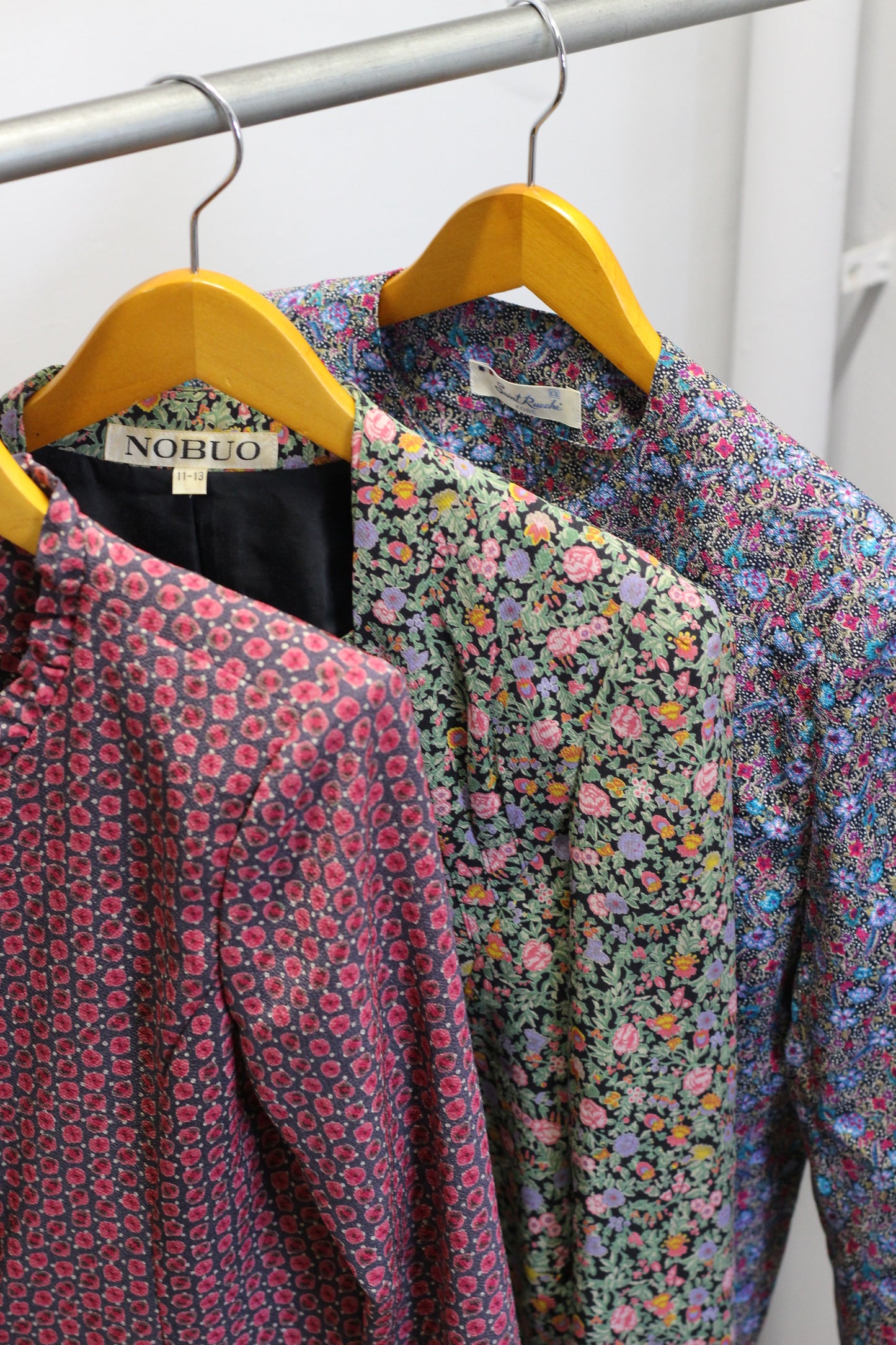 Vintage Flower Design Blouse Jacket x3点