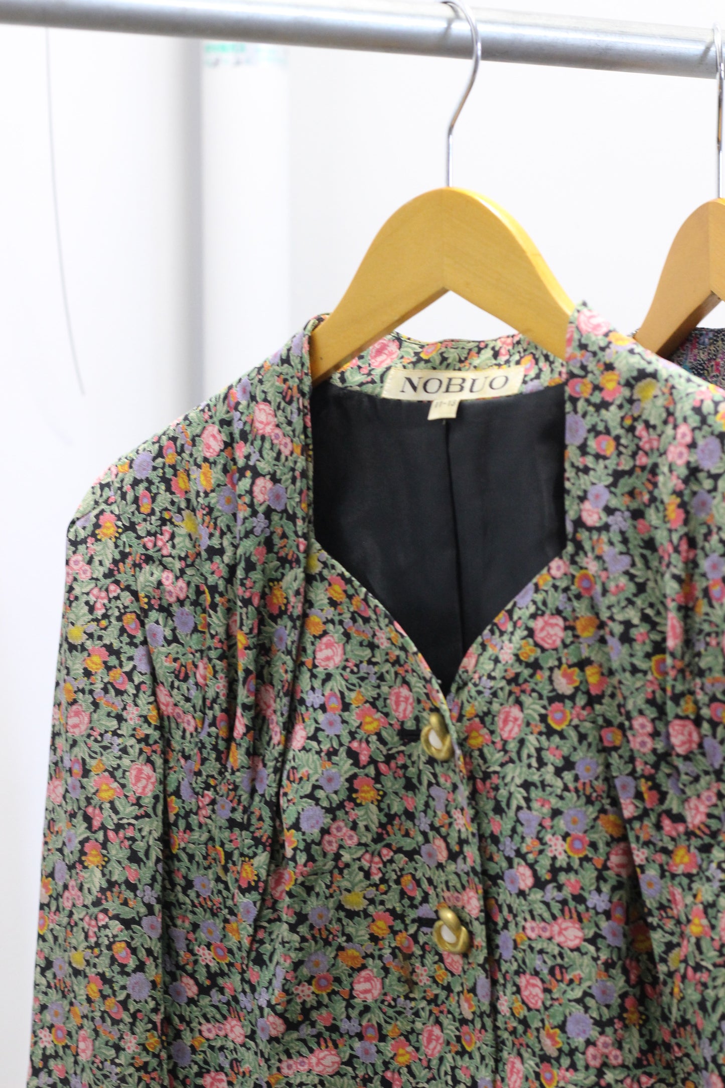 Vintage Flower Design Blouse Jacket x3点