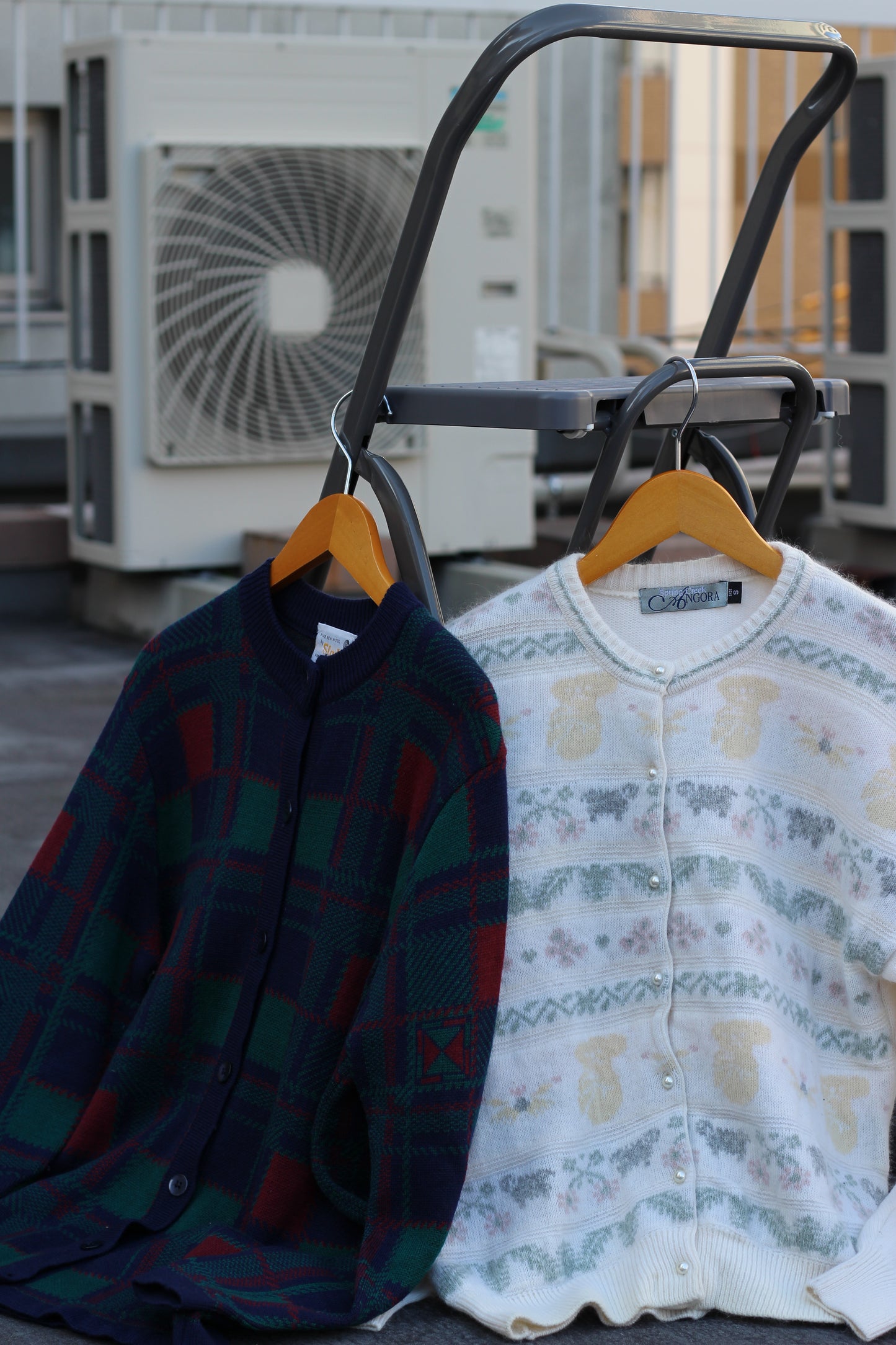 Women's Vintage Made In Australia & New Zealand Design Cardigan x2点