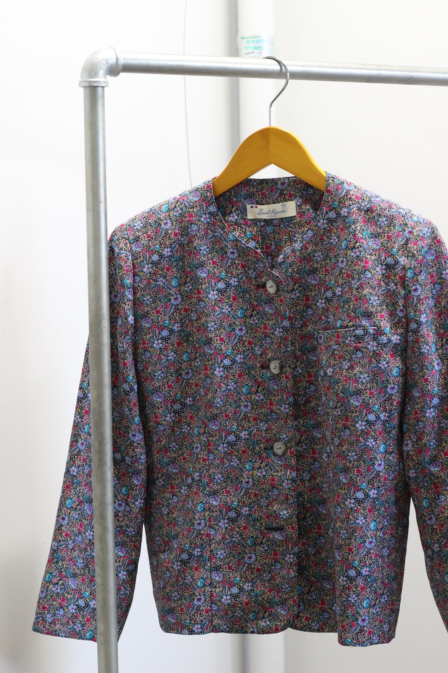 Vintage Flower Design Blouse Jacket x3点
