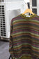 Made In Italy & UK Vintage Multicolor Stripe Knit Sweater set x2点