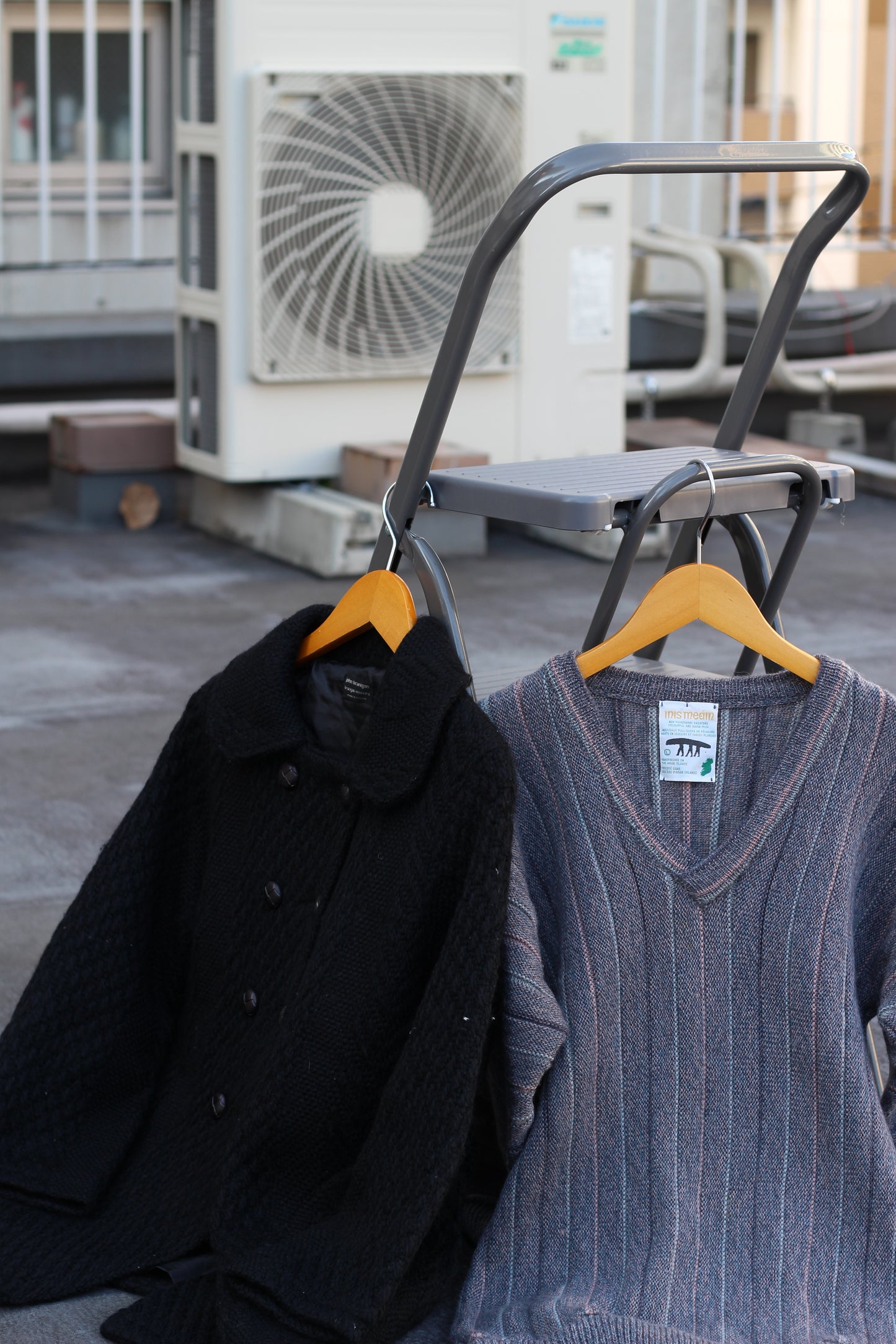 Women's Vintage Made In Ireland & Austria Knitwear x3点