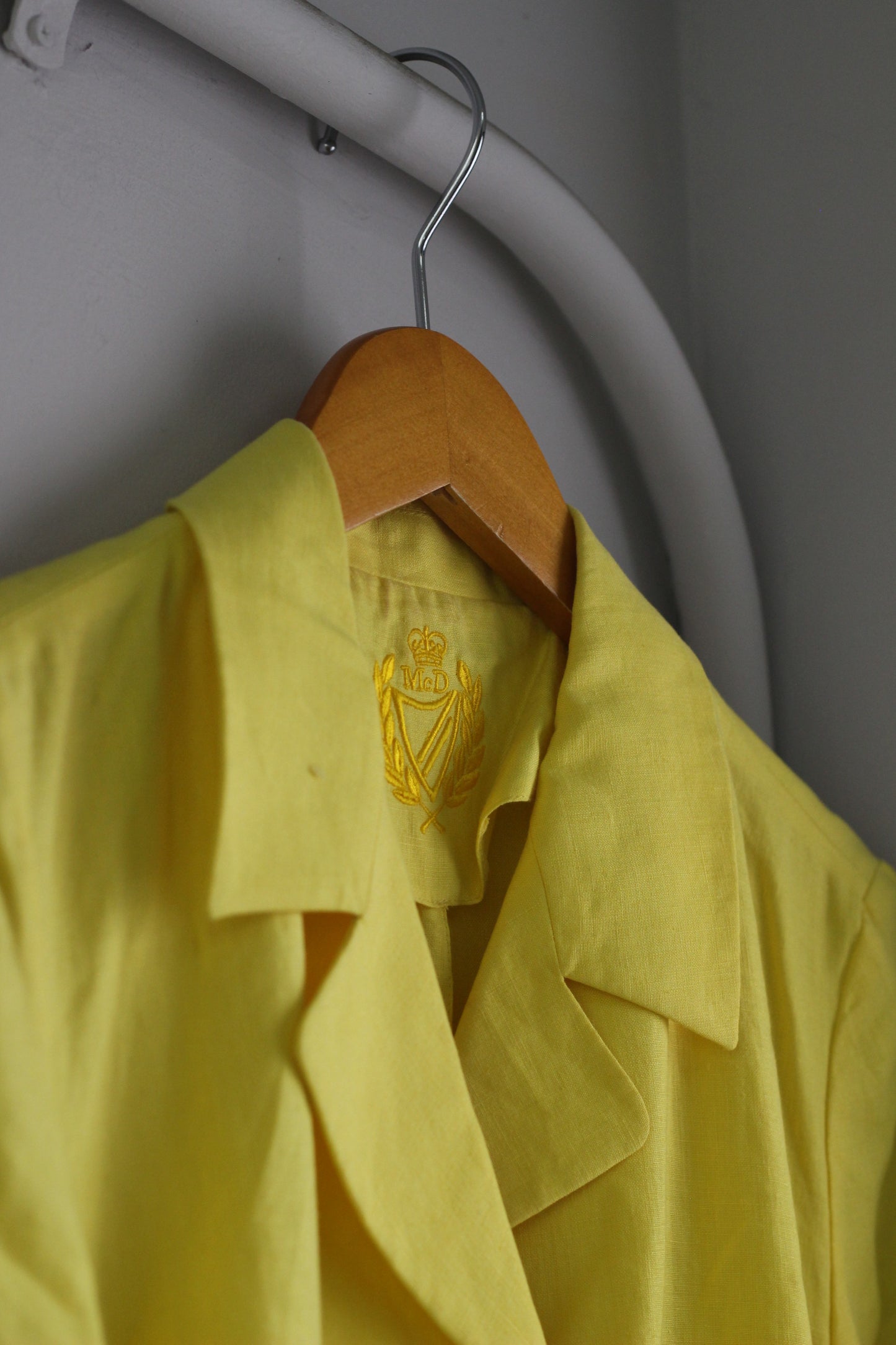 Vintage Linen Tailored Jacket x3点