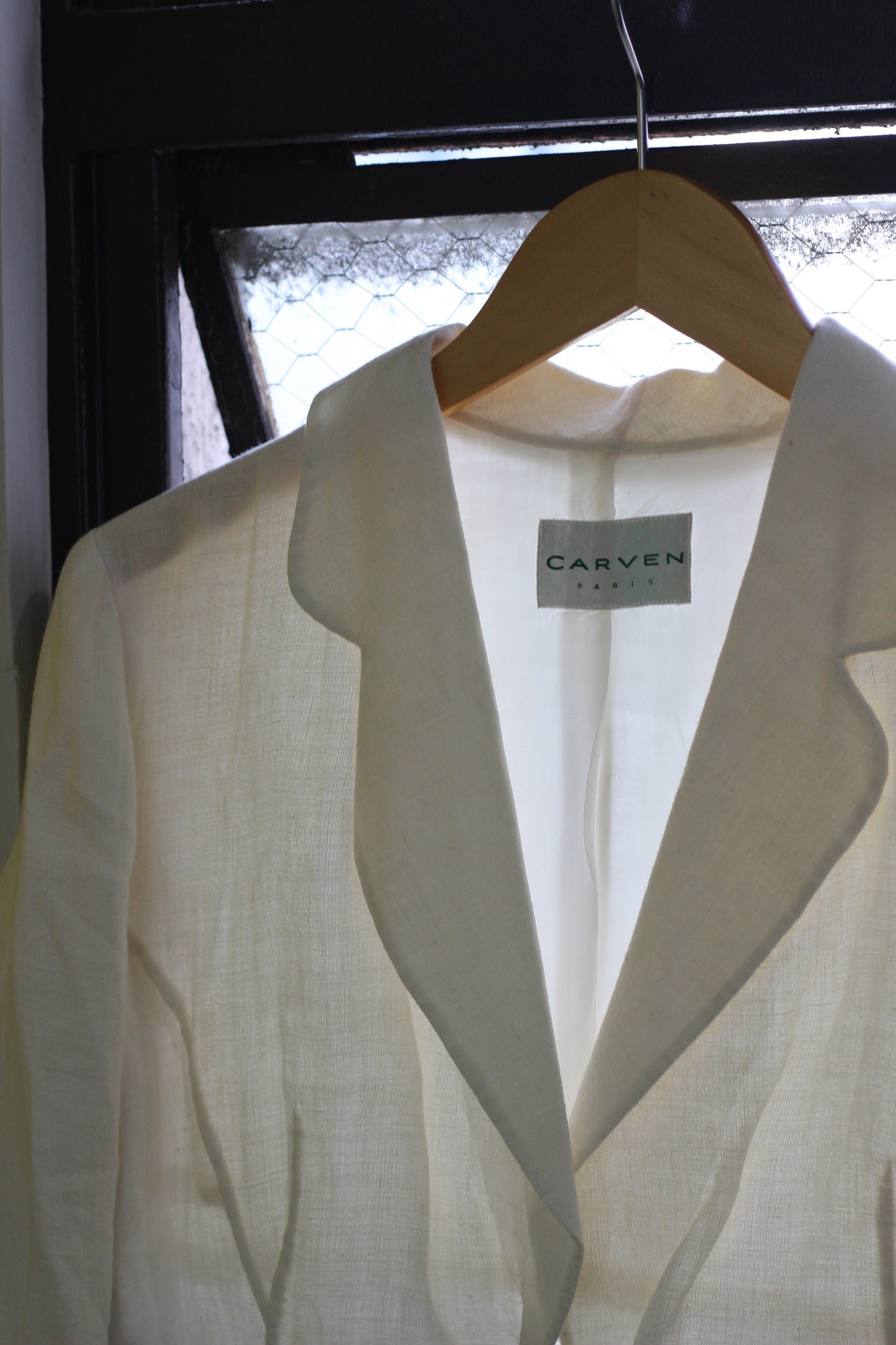 Vintage Linen Tailored Jacket x3点